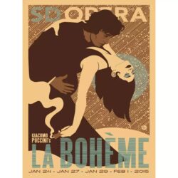 poster vintage bohemien