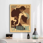 poster vintage bohemien