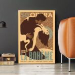 poster vintage bohemien