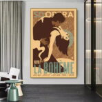 poster vintage bohemien