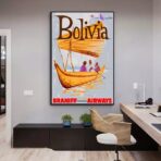 poster bolivia vintage 1