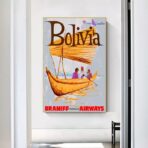 poster bolivia vintage 1