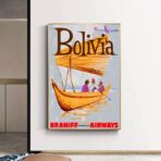 poster bolivia vintage 1