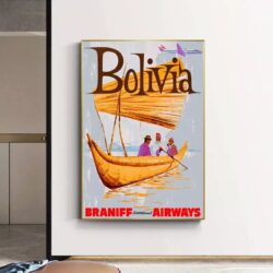 poster bolivia vintage 1
