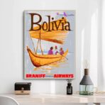 poster bolivia vintage 1