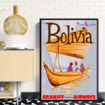poster bolivia vintage 1