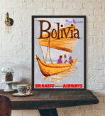 poster bolivia vintage 1