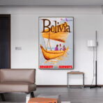 poster bolivia vintage 1