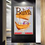 poster bolivia vintage 1