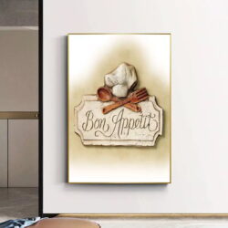 poster vintage buon appetito