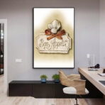 poster vintage buon appetito