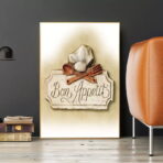 poster vintage buon appetito