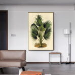 palma poster botanico vintage