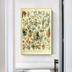 poster botanico vintage