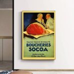 poster macelleria vintage