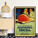 poster macelleria vintage