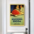 poster macelleria vintage