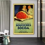 poster macelleria vintage