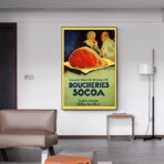 poster macelleria vintage
