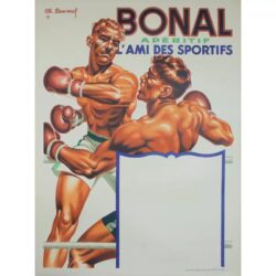 poster di boxe vintage 1