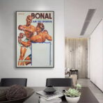 poster di boxe vintage 1