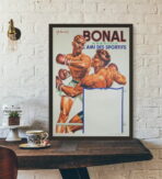 poster di boxe vintage 1