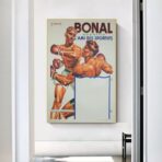 poster di boxe vintage 1