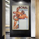 poster di boxe vintage 1