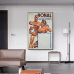 poster di boxe vintage 1