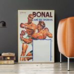 poster di boxe vintage 1