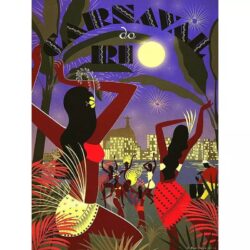 poster brasile vintage samba