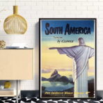 poster vintage brasile