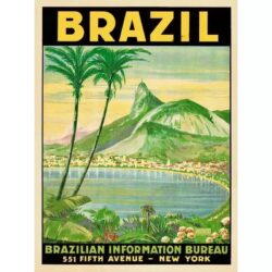 poster vintage brasile 1
