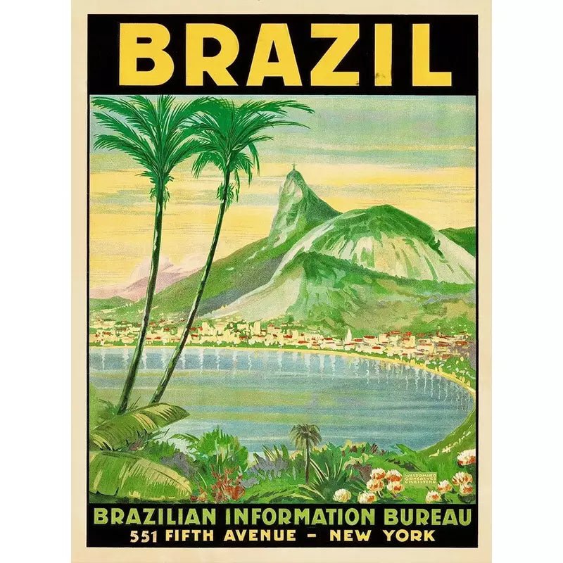 poster vintage brasile 1 poster vintage brasile 1