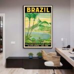 poster vintage brasile 1