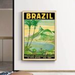 poster vintage brasile 1