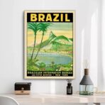 poster vintage brasile 1
