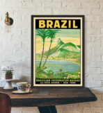 poster vintage brasile 1