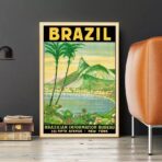 poster vintage brasile 1