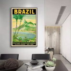 poster vintage brasile 1