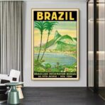 poster vintage brasile 1