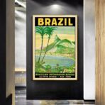 poster vintage brasile 1
