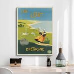 poster brittany vintage 1