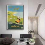 poster brittany vintage 1