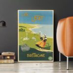 poster brittany vintage 1