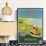 poster brittany vintage 1