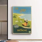 poster brittany vintage 1