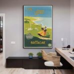 poster brittany vintage 1