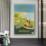 poster brittany vintage 1