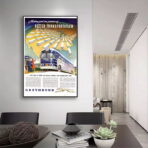 poster autobus vintage